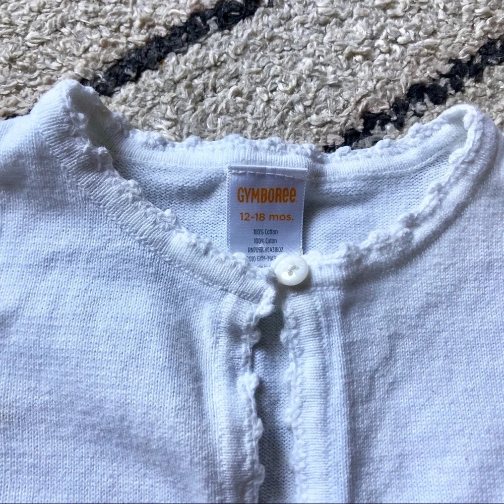 Gymboree crop cardigan